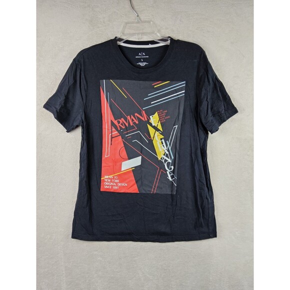 Armani Exchange Original Design T Shirt Size L - Picture 1 of 4